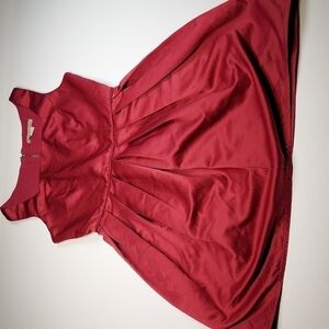 Forever 21 XXI Red Dress Sleeveless Lined Size M